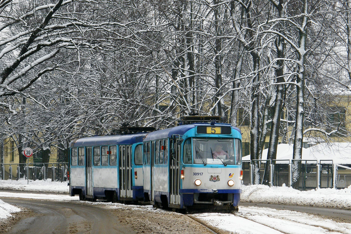 Рига, Tatra T3A № 30917