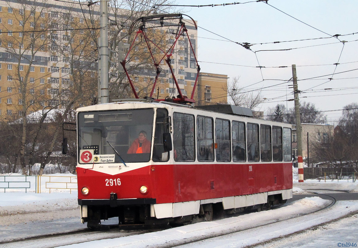 Nizhny Novgorod, Tatra T6B5SU № 2916