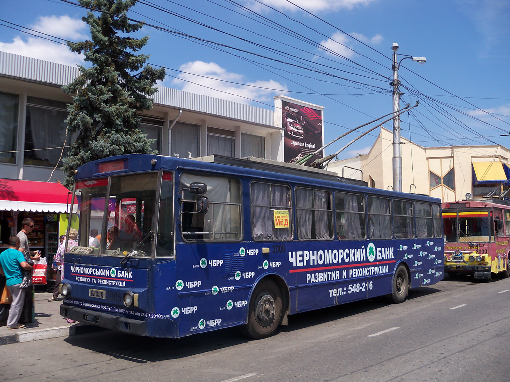 Крымский троллейбус, Škoda 14Tr02/6 № 2006