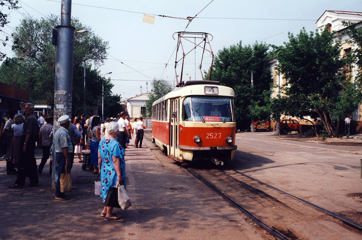 Волгоград, Tatra T3SU (двухдверная) № 2527