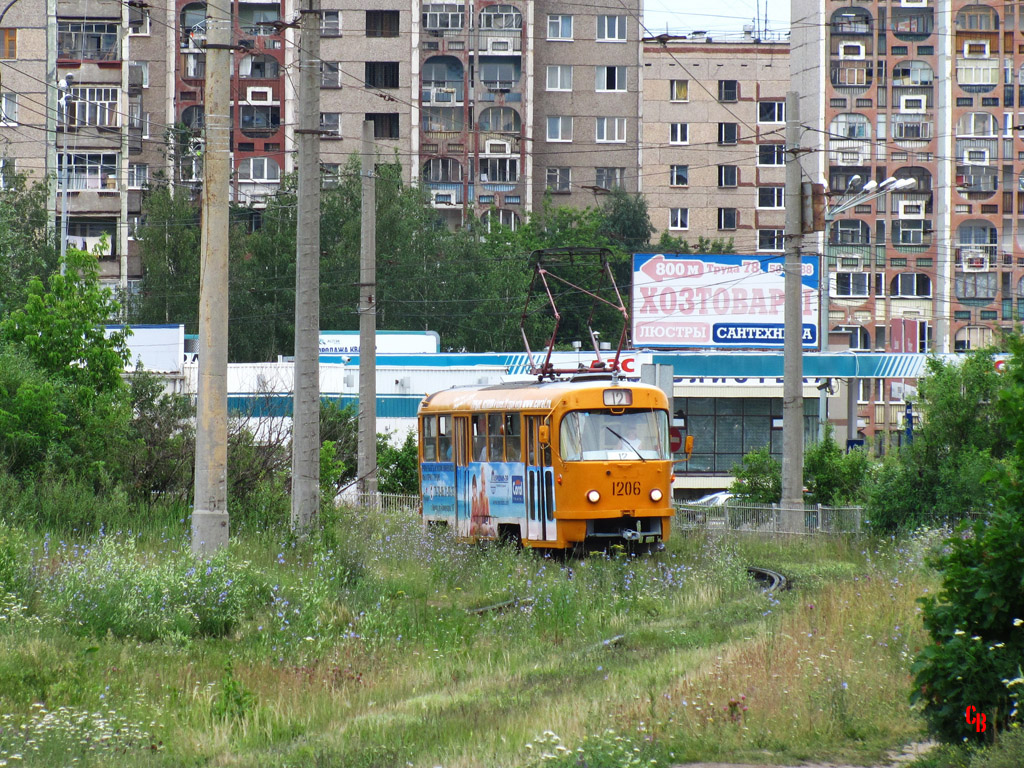 Ижевск, Tatra T3SU № 1206