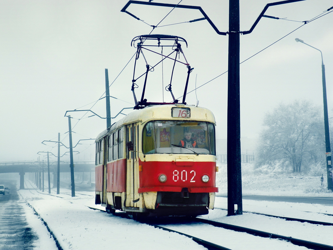 Запорожье, Tatra T3SU № 802