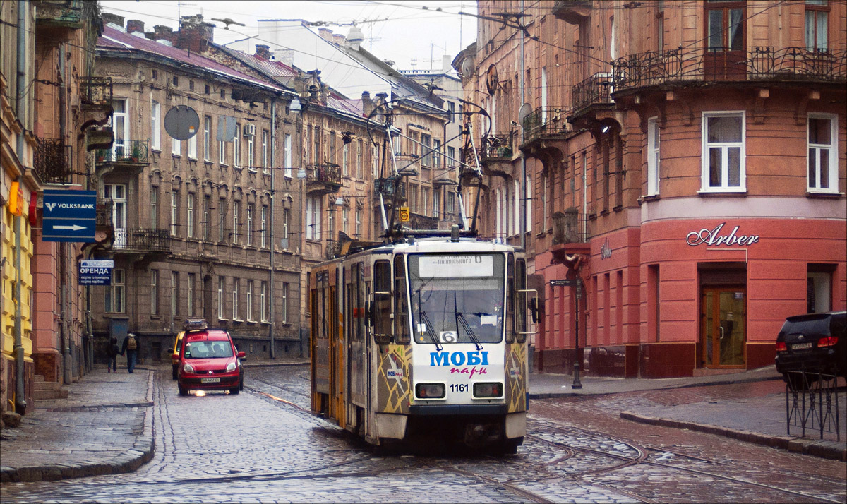 Львов, Tatra KT4D № 1161
