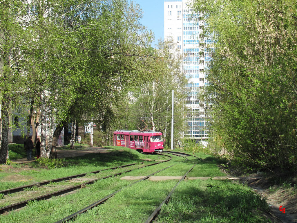 Ижевск, Tatra T3SU № 1177