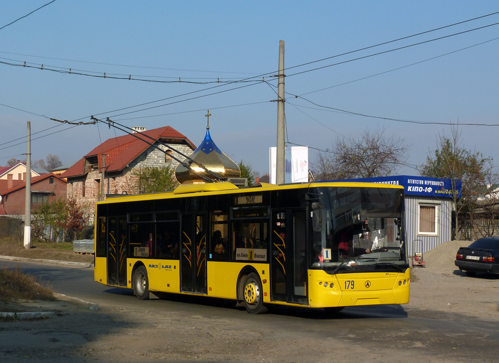 Ивано-Франковск, ЛАЗ E183D1 № 179