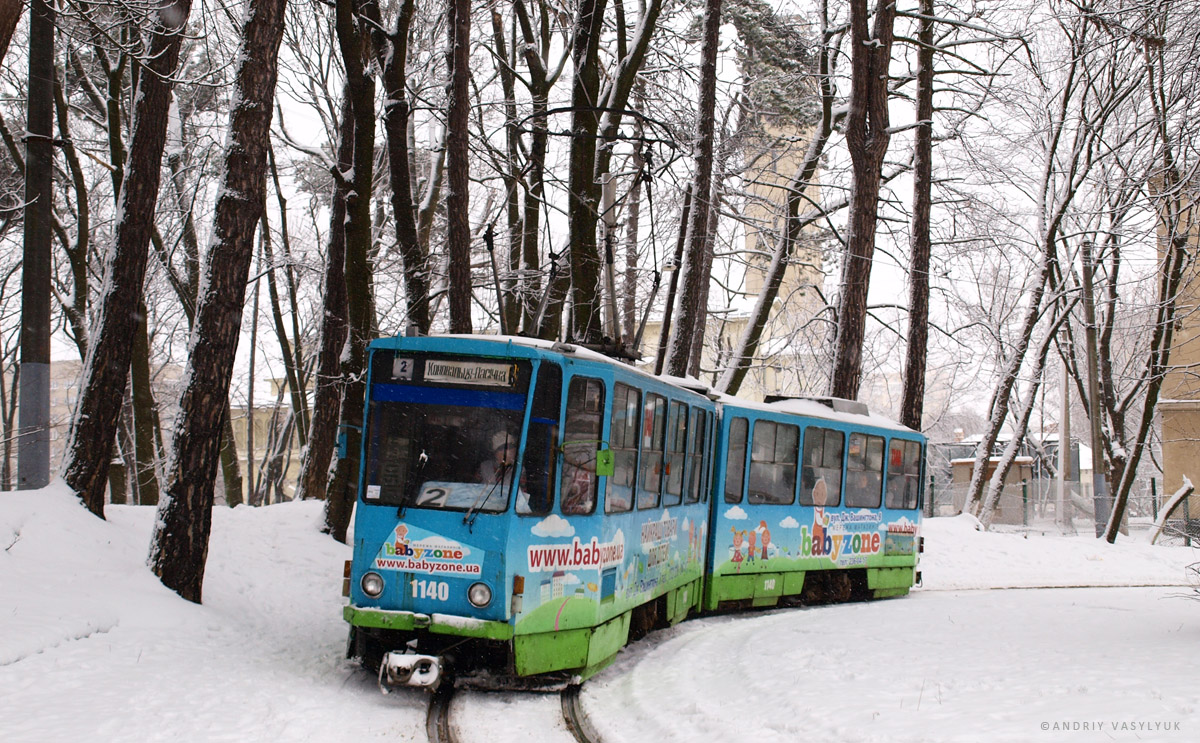 Львов, Tatra KT4SU № 1140