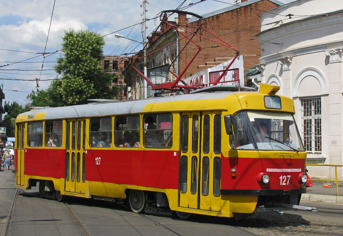 Краснодар, Tatra T3SU № 127