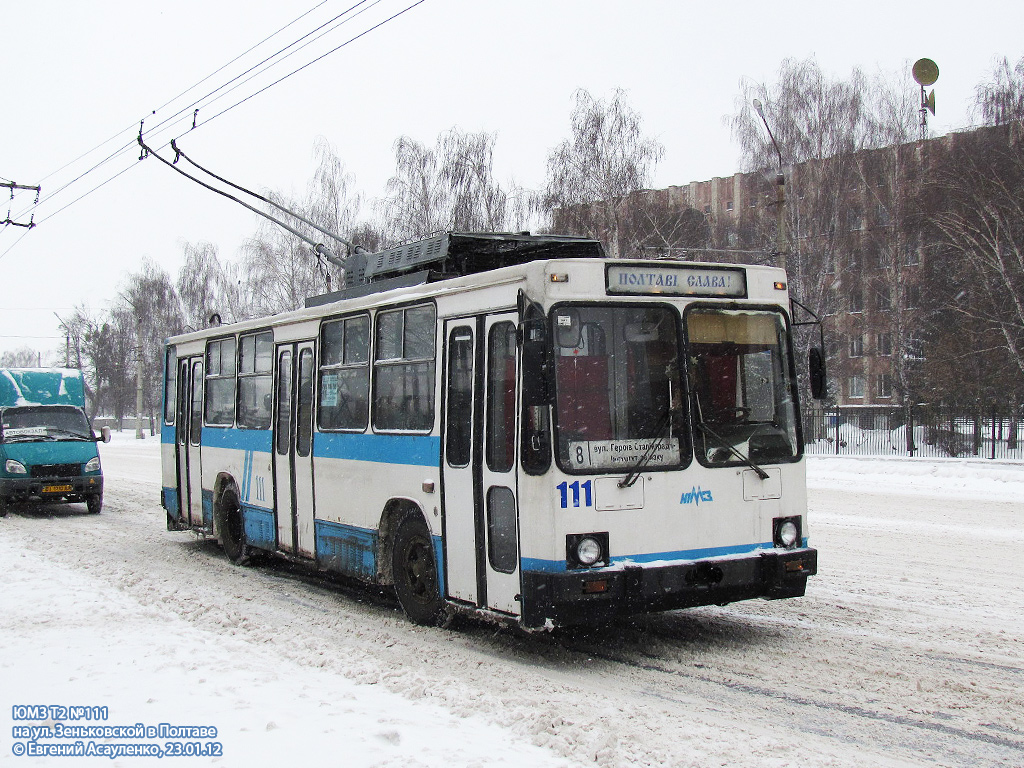 Полтава, ЮМЗ Т2 № 111