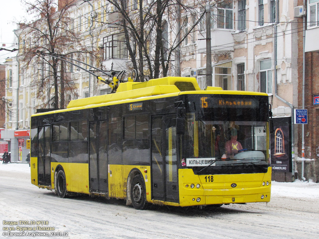 Полтава, Богдан Т70110 № 118