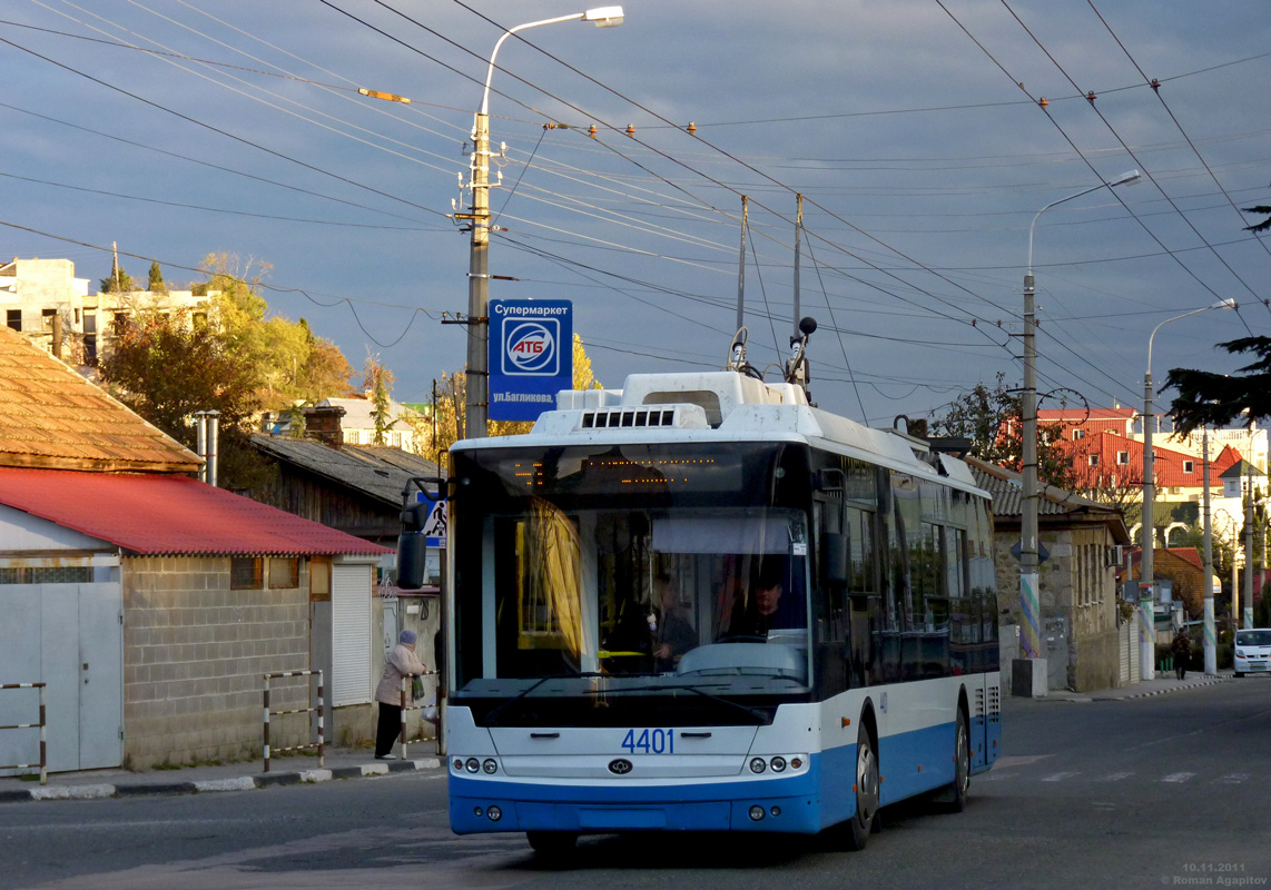 Trolleybus de Crimée, Bogdan T70115 N°. 4401