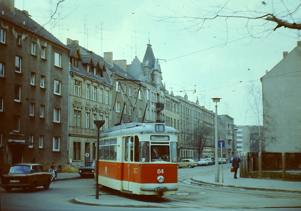 Котбус, Gotha T2-64 № 64; Котбус — Старые фотографии