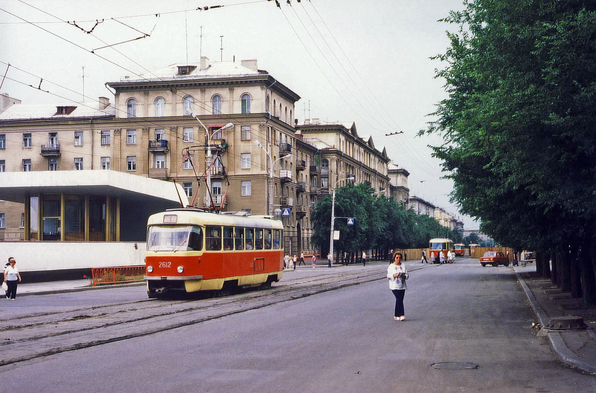 Волгоград, Tatra T3SU (двухдверная) № 2612