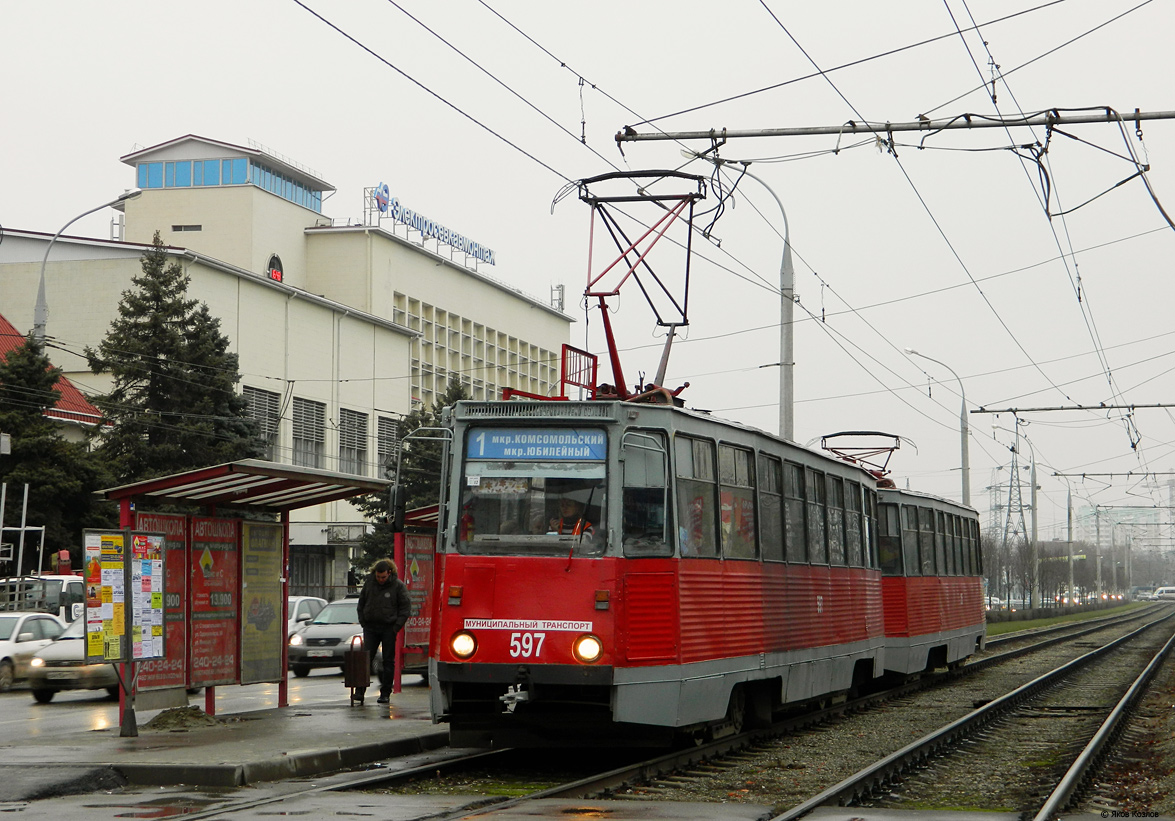 Краснодар, 71-605 (КТМ-5М3) № 597
