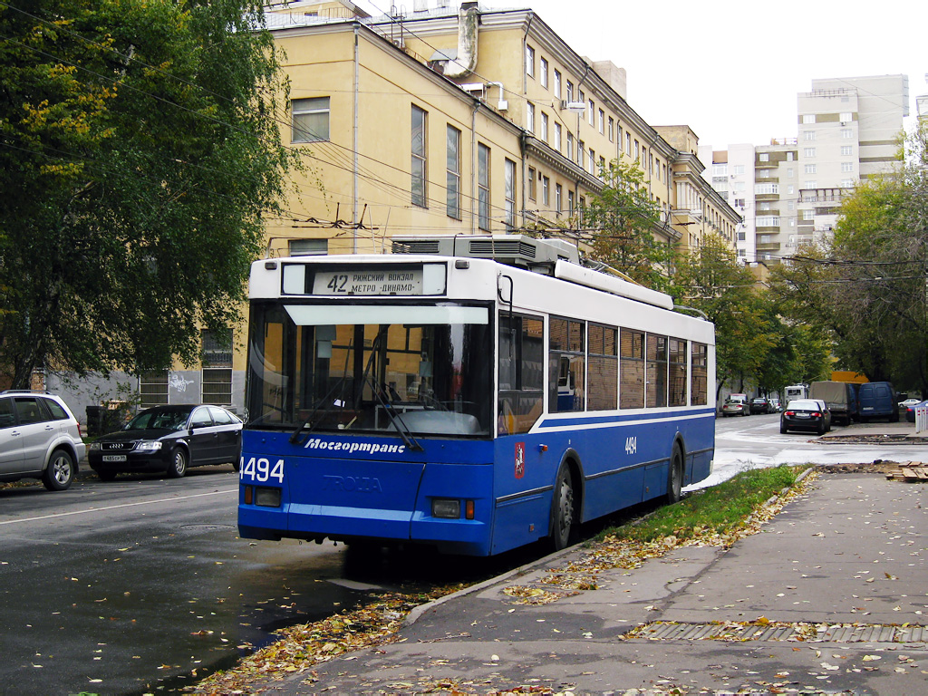 Москва, Тролза-5275.05 «Оптима» № 4494