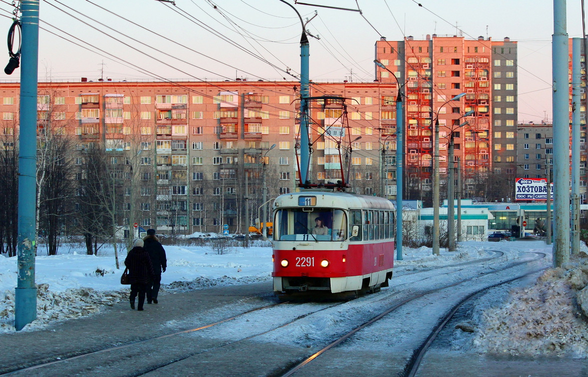Ижевск, Tatra T3SU № 2291