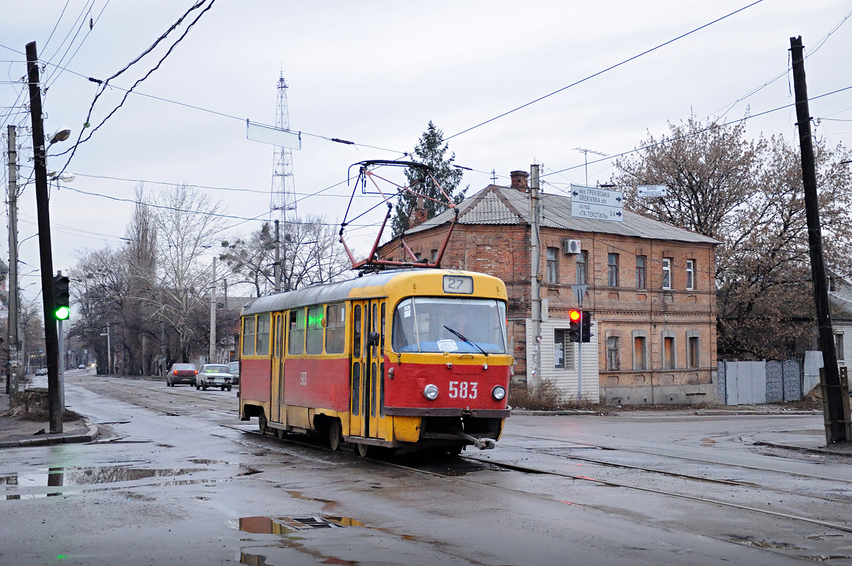 Харьков, Tatra T3SU № 583