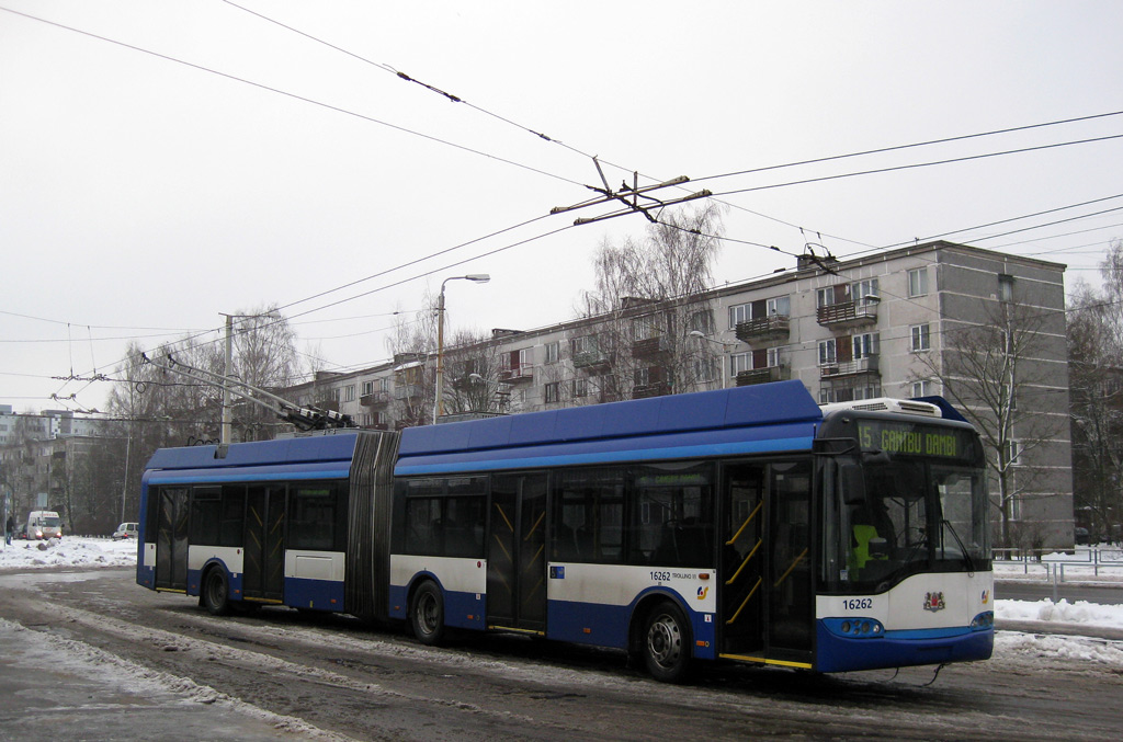 Рига, Solaris Trollino II 18 Ganz № 16262