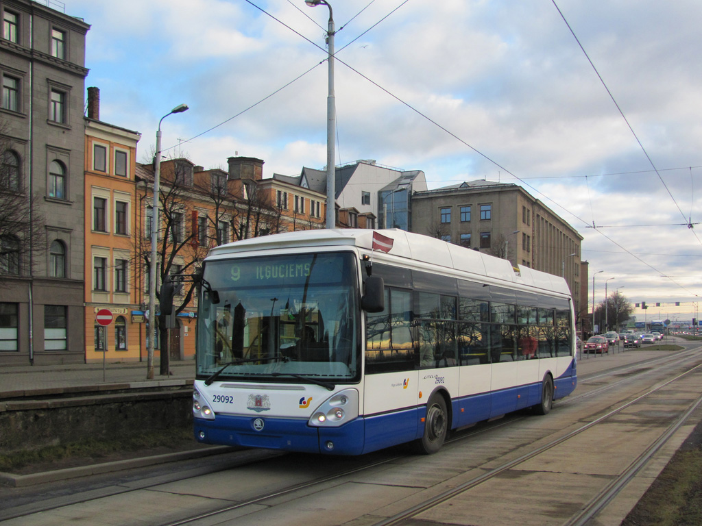 Рига, Škoda 24Tr Irisbus Citelis № 29092 Рига, Škoda 24Tr Irisbus Citelis № 29092