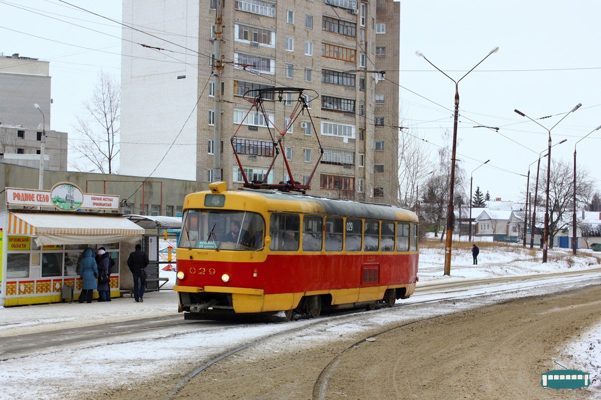 Орёл, Tatra T3SU № 029