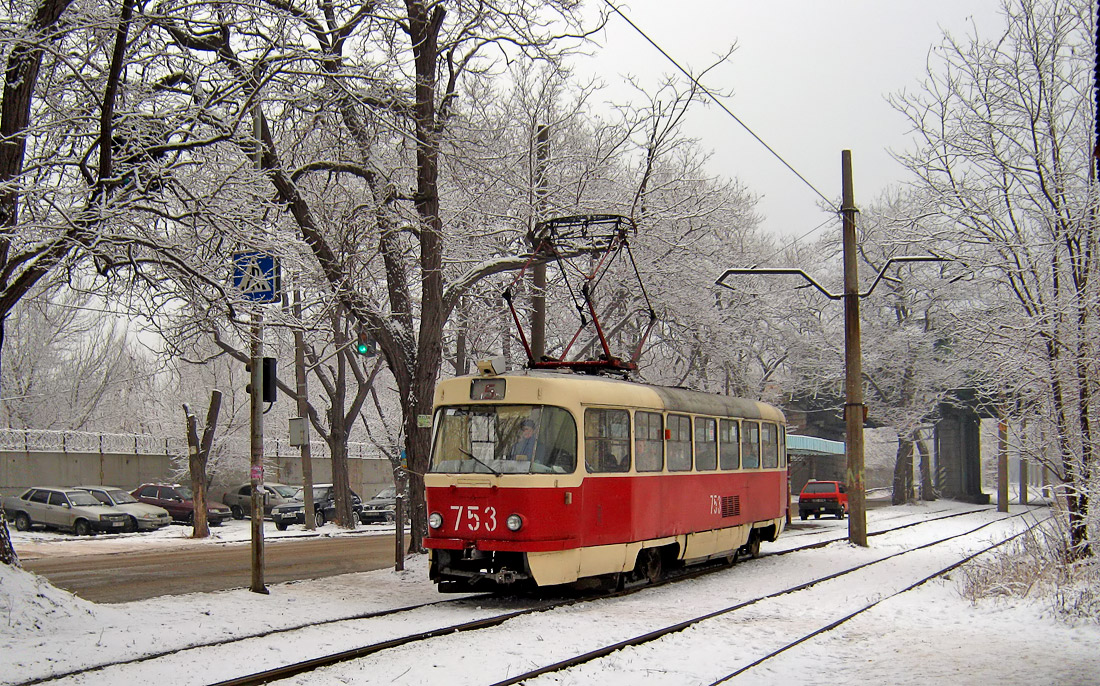 Запорожье, Tatra T3SU № 753