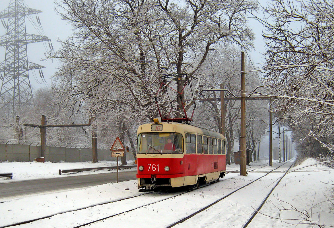 Запорожье, Tatra T3SU № 761