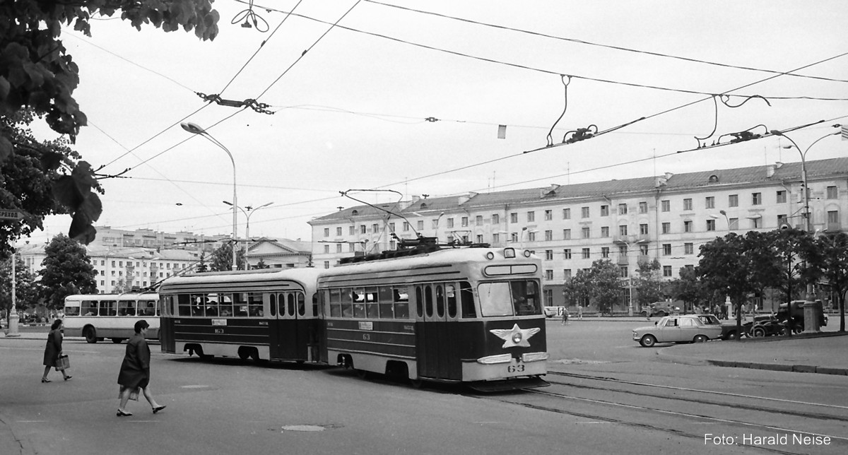 Мінськ, КТМ-1 № 63; Мінськ, КТП-1 № 163