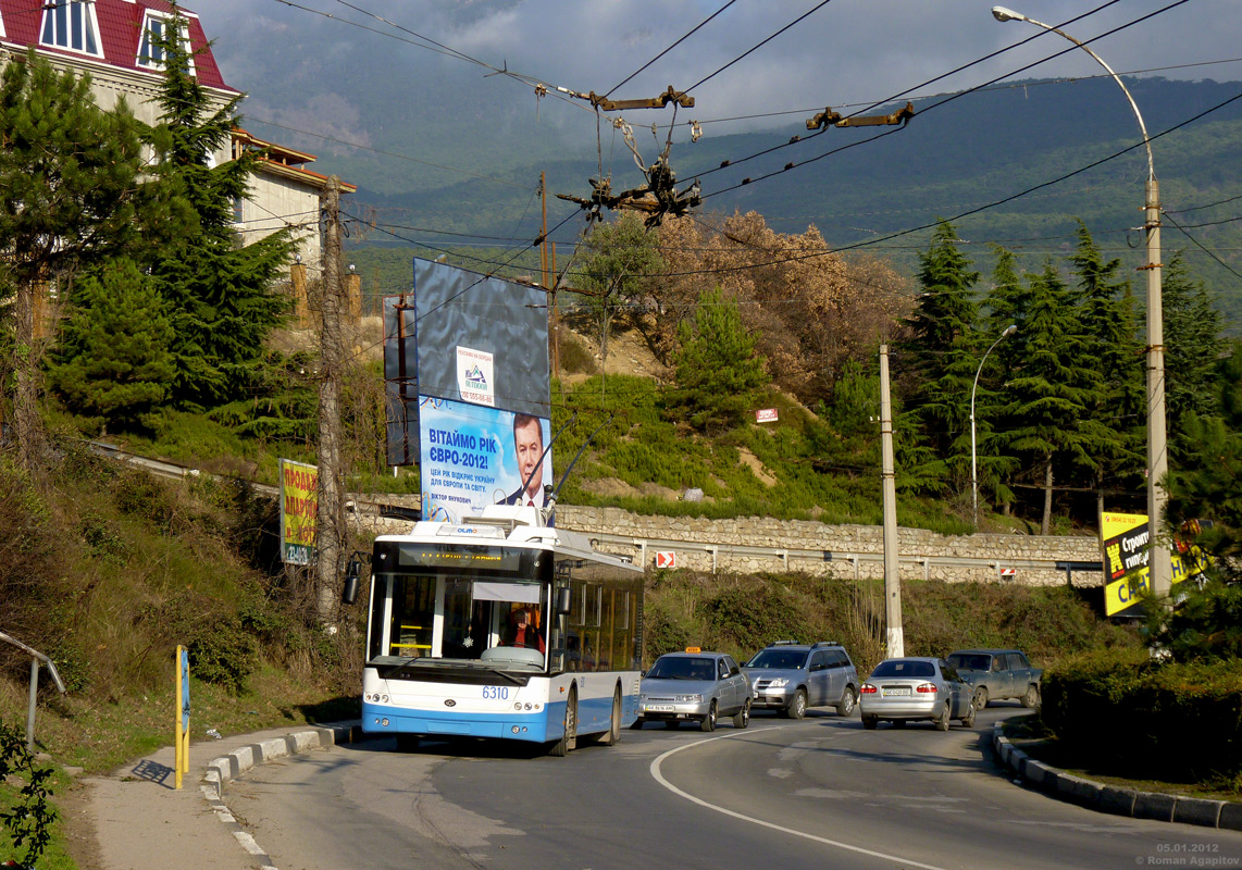 Крымский троллейбус, Богдан Т60111 № 6310