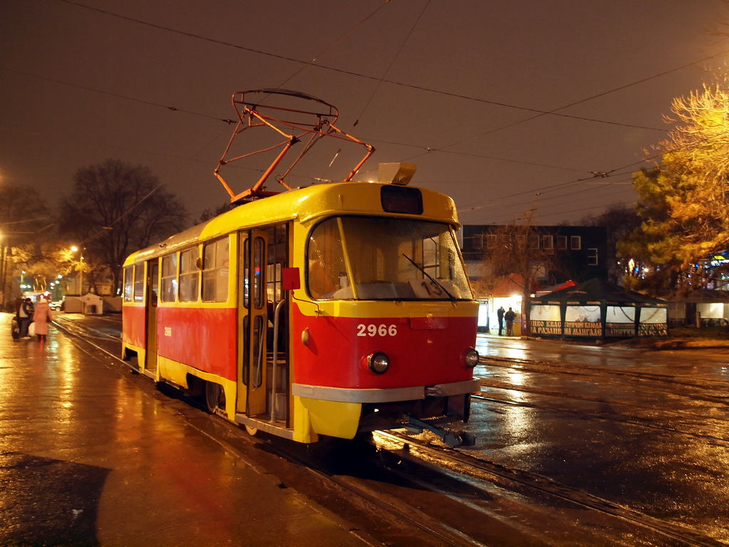 Одесса, Tatra T3SU № 2966