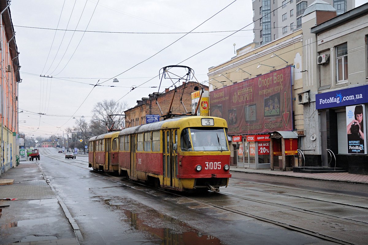 Харьков, Tatra T3SU № 3005