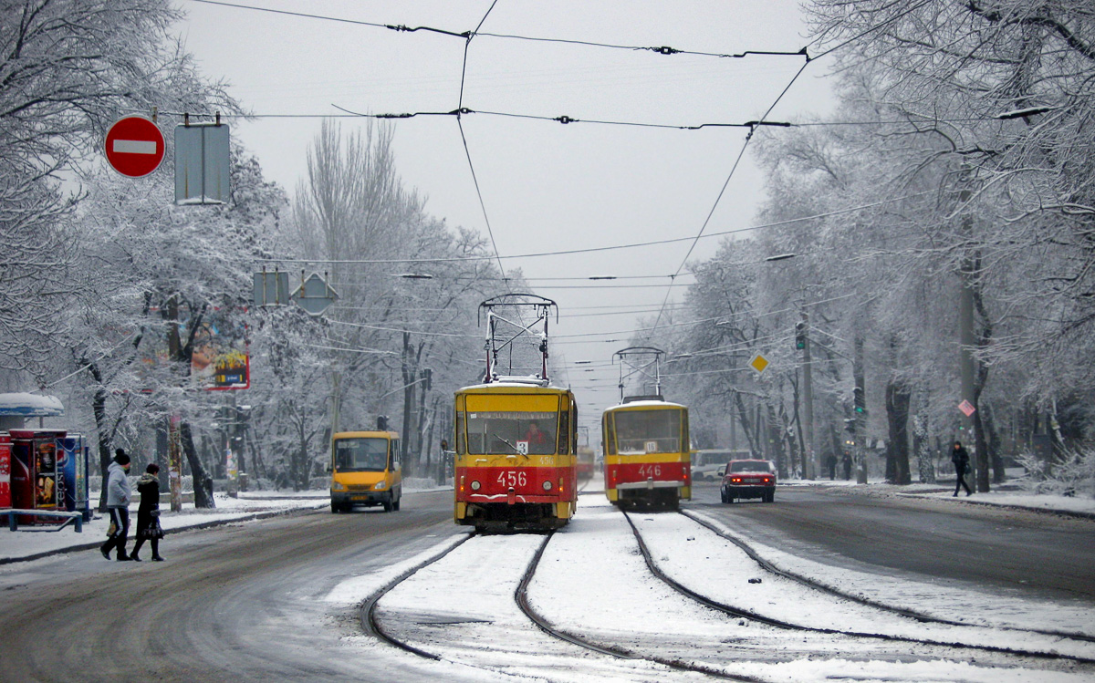 Запорожье, Tatra T6B5SU № 456; Запорожье, Tatra T6B5SU № 446