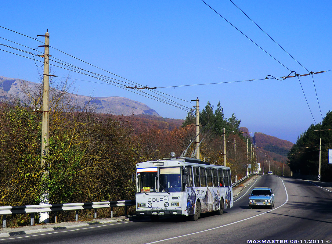 Крымский троллейбус, Škoda 14Tr02/6 № 8007