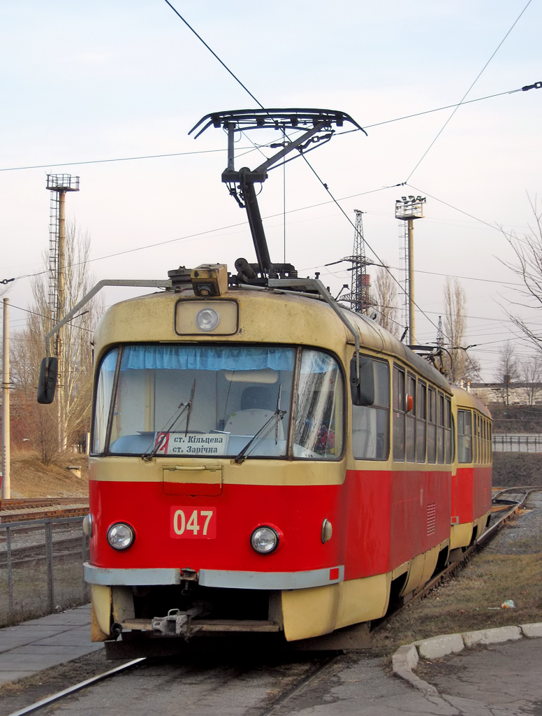 Кривой Рог, Tatra T3R.P № 047