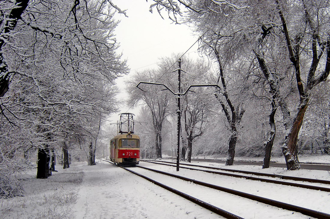 Запорожье, Tatra T3SU № 721