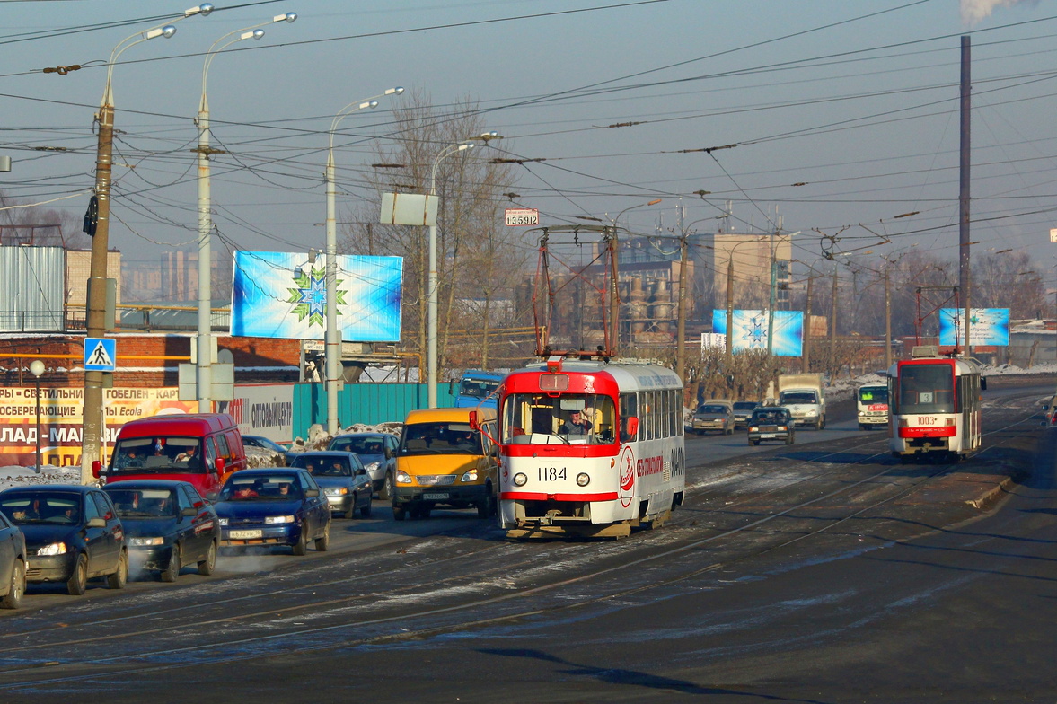 Ижевск, Tatra T3SU № 1184