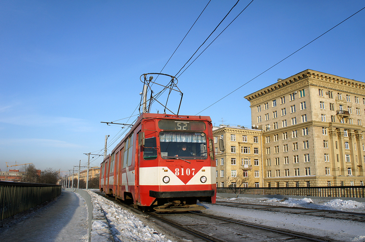 Санкт-Петербург, 71-147К (ЛВС-97К) № 8107 Санкт-Петербург, 71-147К (ЛВС-97К) № 8107