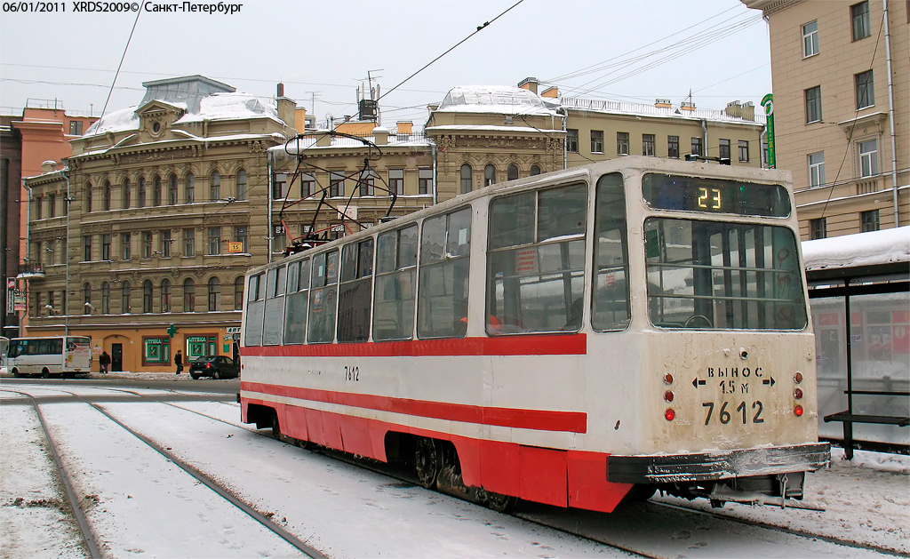 Санкт-Петербург, ЛМ-68М № 7612