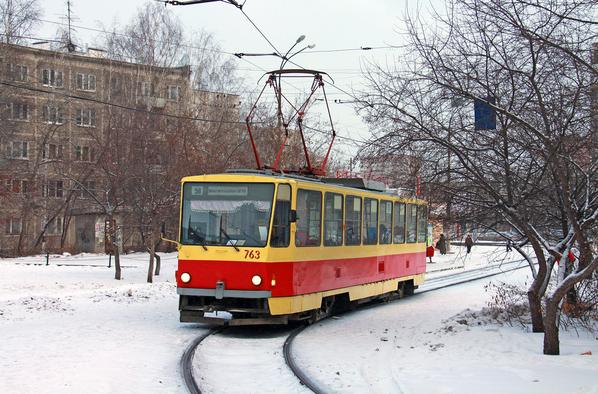 Екатеринбург, Tatra T6B5SU № 763