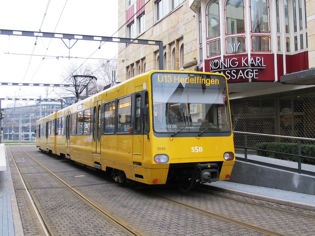Штутгарт, Duewag DT8.4 № 3039
