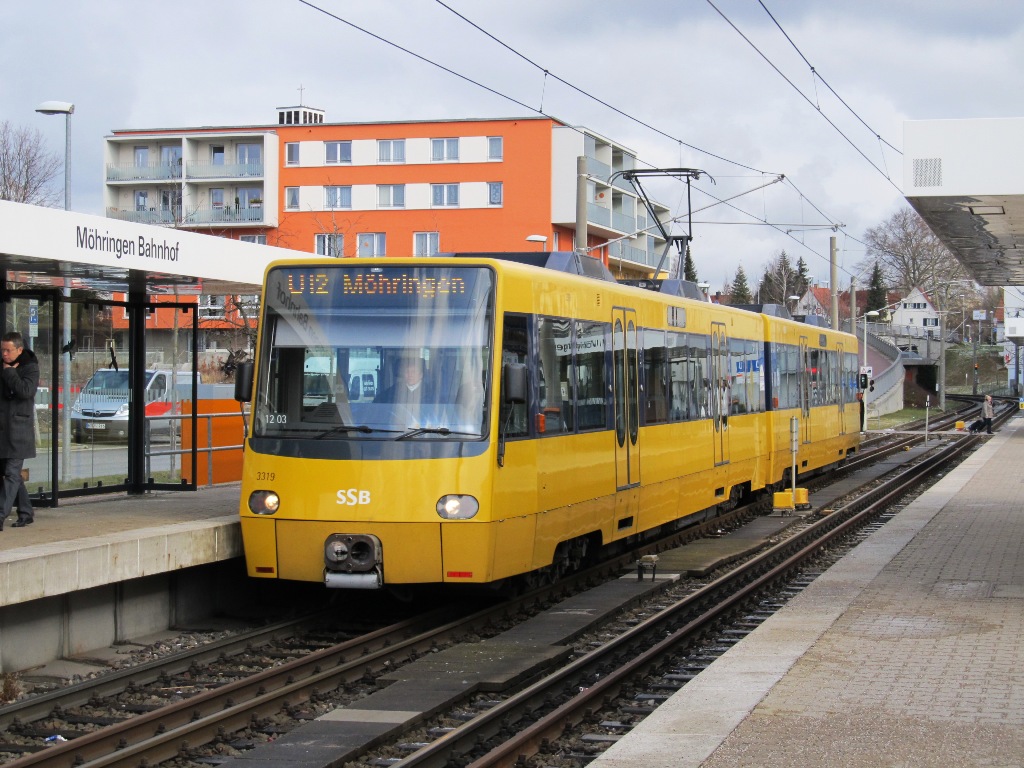 Stuttgart, Duewag DT8.10 č. 3319