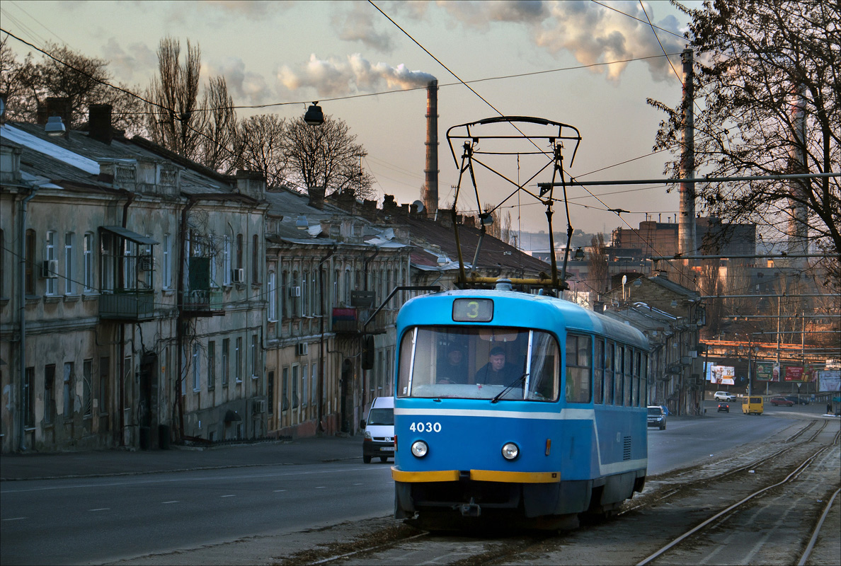 Одесса, Tatra T3R.P № 4030