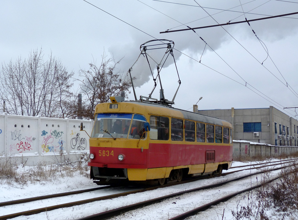 Киев, Tatra T3SU № 5634