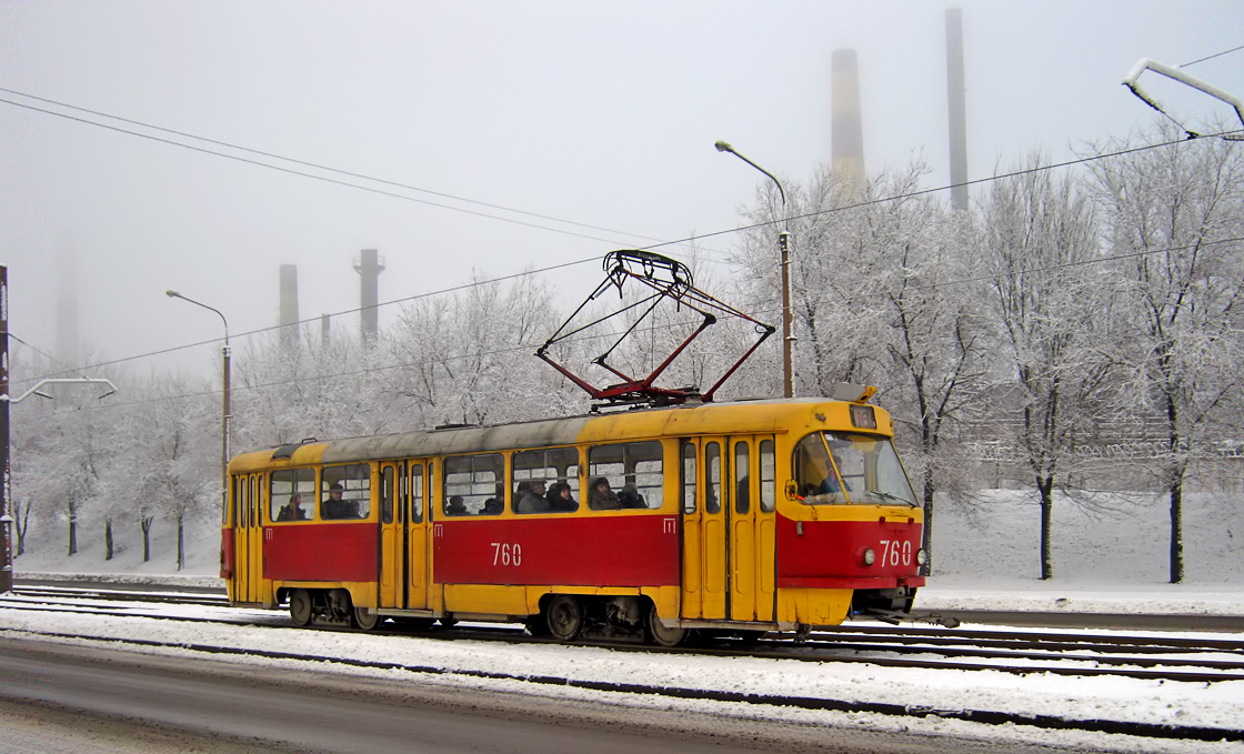 Запорожье, Tatra T3SU № 760