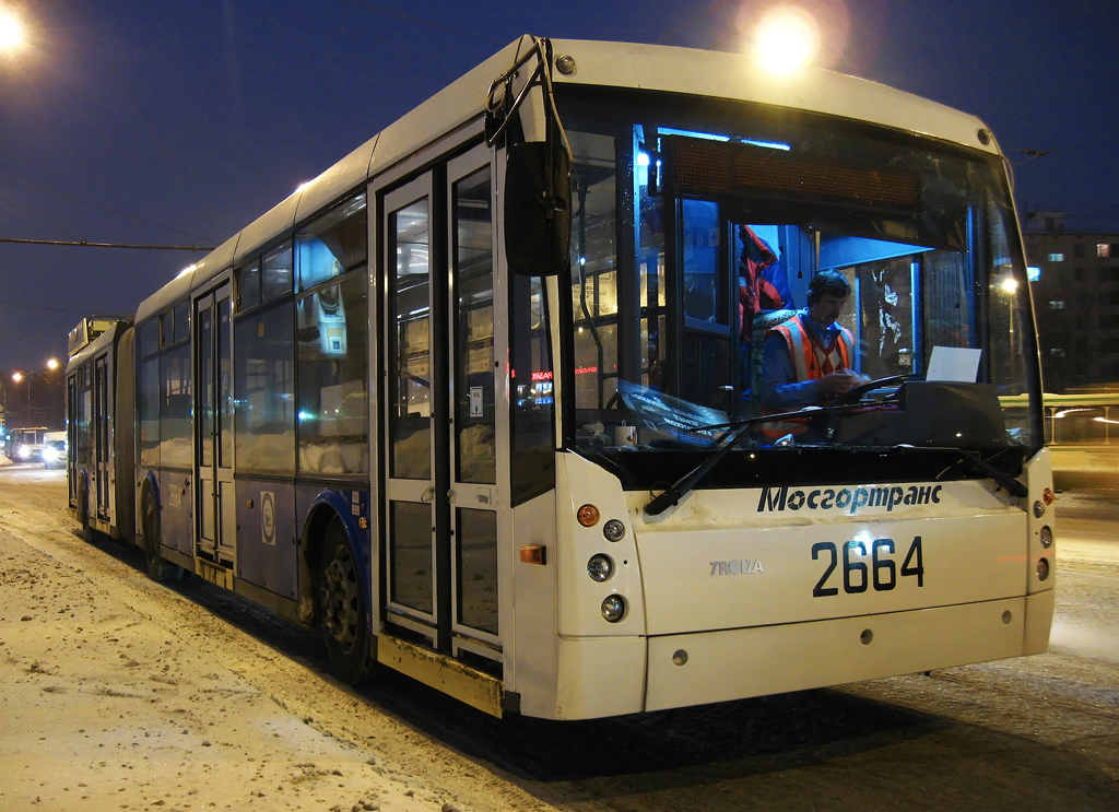 Москва, Тролза-6206.01 «Мегаполис» № 2664