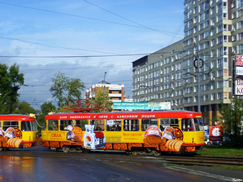 Екатеринбург, Tatra T3SU № 182