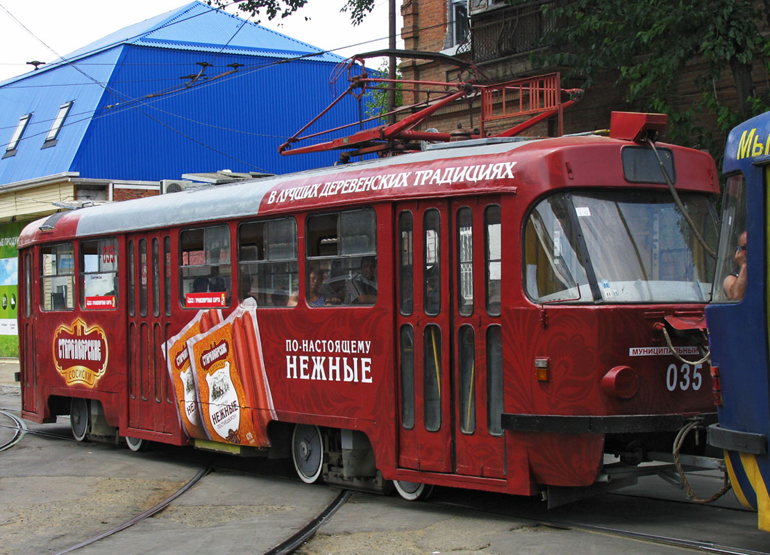 Краснодар, Tatra T3SU № 035