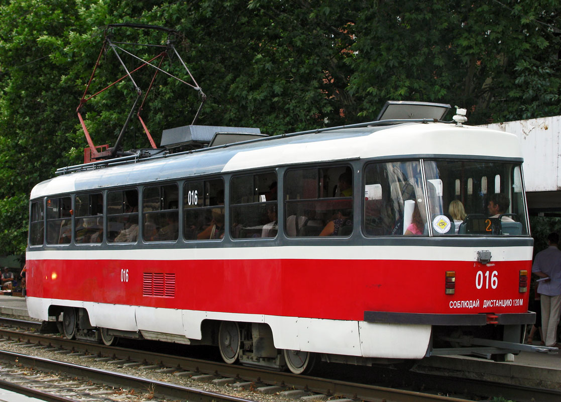 Краснодар, Tatra T3SU КВР ТРЗ № 016