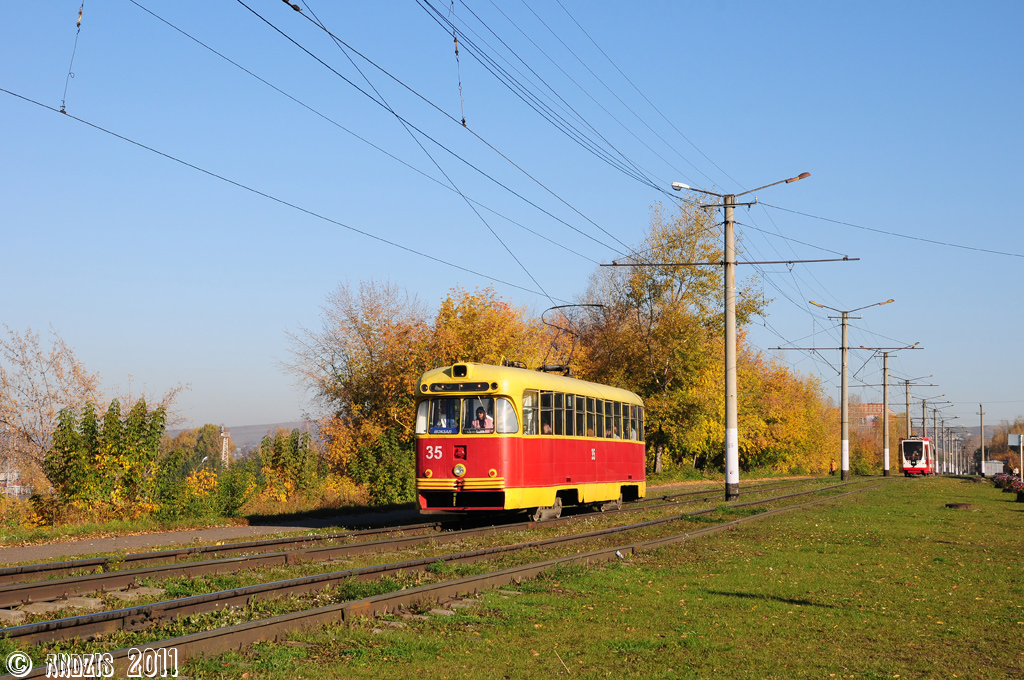 Осинники, РВЗ-6М2 № 35