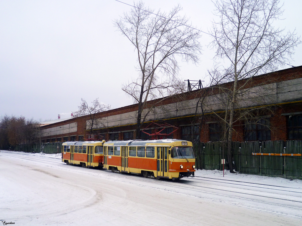 Екатеринбург, Tatra T3SU № 215 Екатеринбург, Tatra T3SU № 215