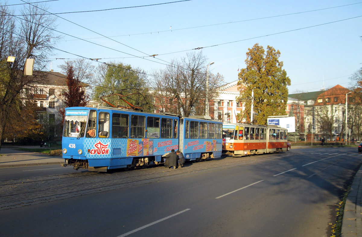 Калининград, Tatra KT4SU № 438