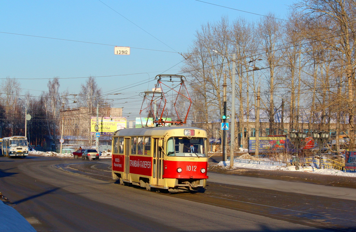 Ijevsk, Tatra T3SU mod. Izhevsk Nr. 1012